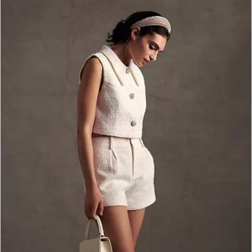 RONNY KOBO STELFFI SHORT in Ivory